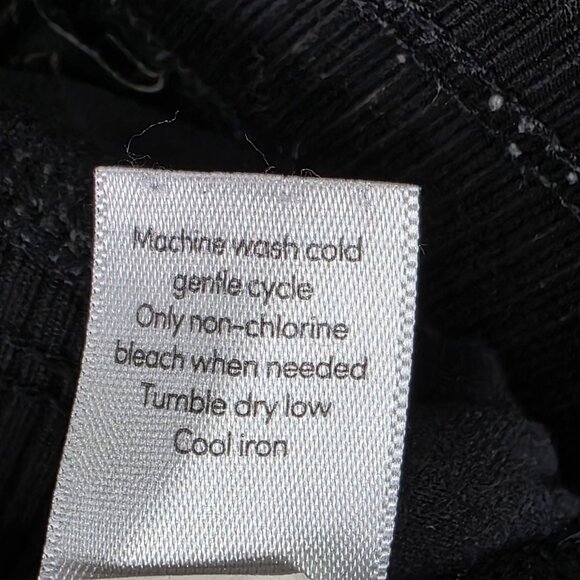 Womens Athleta Black Jogger Pants Polyester Stretch Drawstring Waistband Size XS - Picture 10 of 11